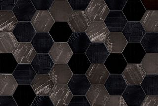 Декор Ruche Noir 10.9*12.5