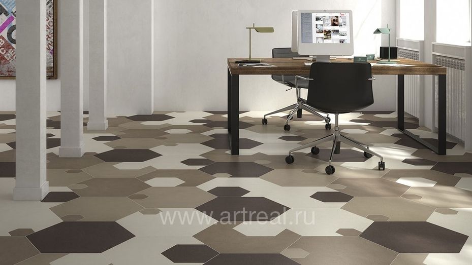 Керамогранит Mirage Xgone в интерьере