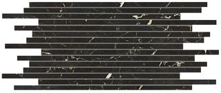 Piemme (Valentino) Marmi Reali мозаика Nero Reale Linee Lev/Ret 60*30
