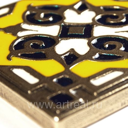 Бронзовые вставки Kavarti Enameled в интерьере