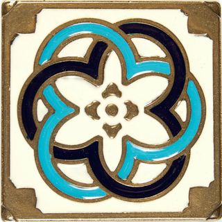 Kavarti Enameled вставка Kaleidoscope 1639 7.5*7.5