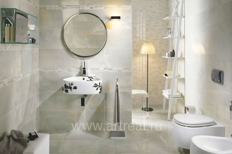 Керамическая плитка Impronta Onice d в интерьере