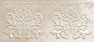 Impronta Onice d бордюр Onice Damasco Beige Listello 30.5*14