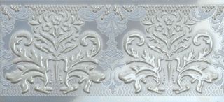 Impronta Onice d бордюр Onice Damasco Azzurro List 30.5*14