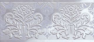 Impronta Onice d бордюр Onice Damasco Lilla Listello 30.5*14