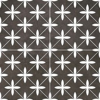 Dual Gres Chic Collection напольная плитка Poole Black 45*45