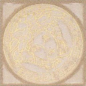 Versace Venere вставка Medusa Almond Beige 17270 4*4