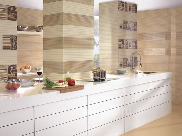 Керамическая плитка Porcelanite 9000 в интерьере
