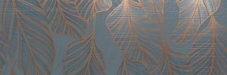 Italon Element Silk декор Petrolio Inserto Foliage 25*75*8.5