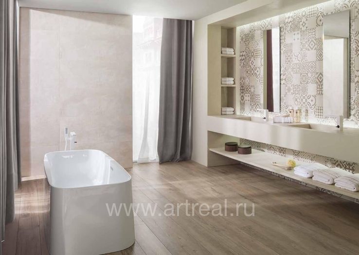 Керамическая плитка Porcelanosa Toscana в интерьере