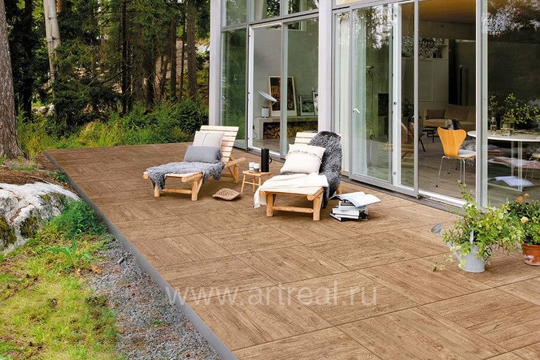 Керамогранит Atlas Concorde Oak Reserve в интерьере