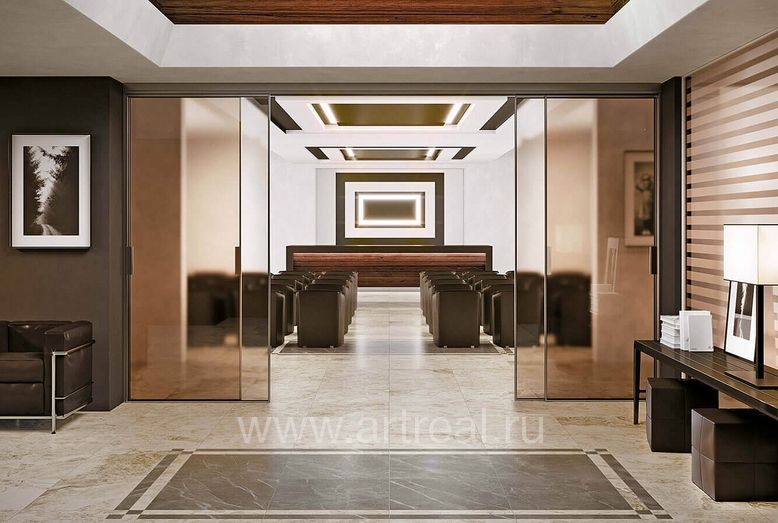 Керамогранит Atlas Concorde Russia Supernova Stone в интерьере