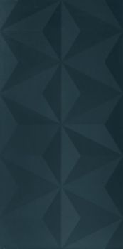Marca Corona 4D настенная плитка Diamond Deep Blue Matt Rett 40*80