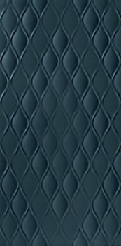 Marca Corona 4D настенная плитка Drop Deep Blue Matt 40*80