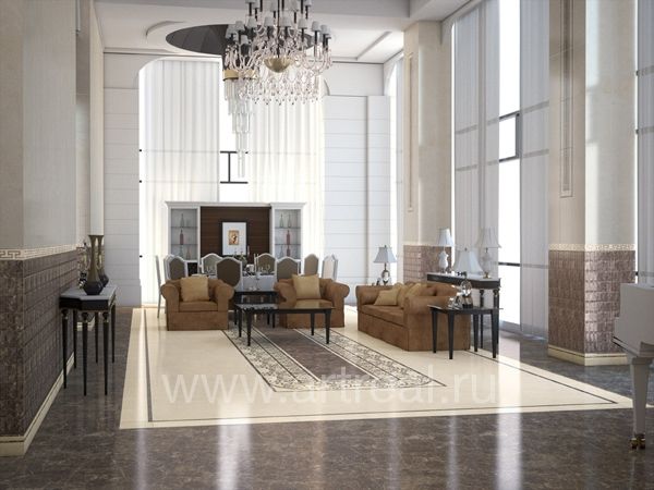 Fanal Agora Керамогранит Fanal Agora в интерьере