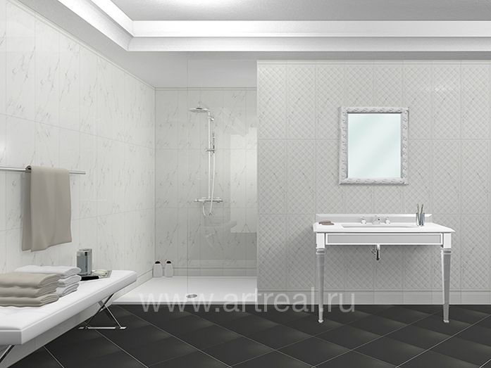 Керамическая плитка Ascot Glamourwall в интерьере