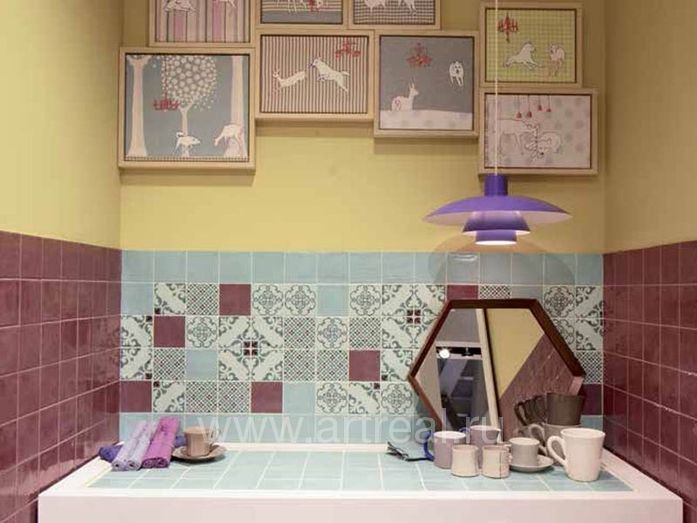 Керамогранит Marca Corona Jolie в интерьере