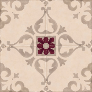 Marca Corona Jolie декор Rose Gris Trama 10*10