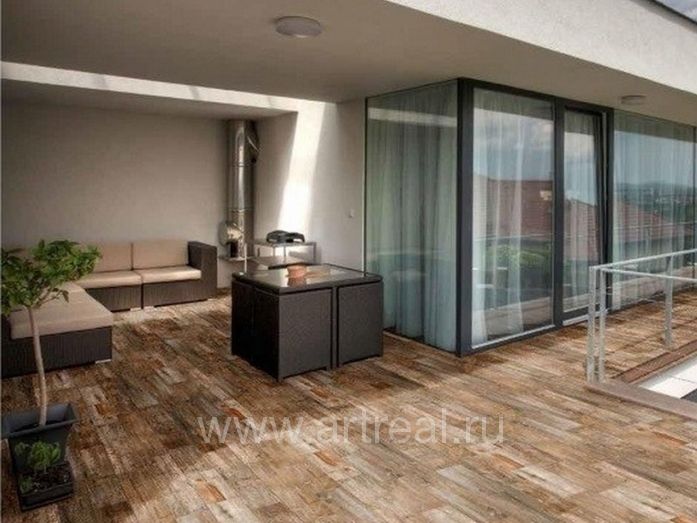 Керамогранит Oset Lumber в интерьере