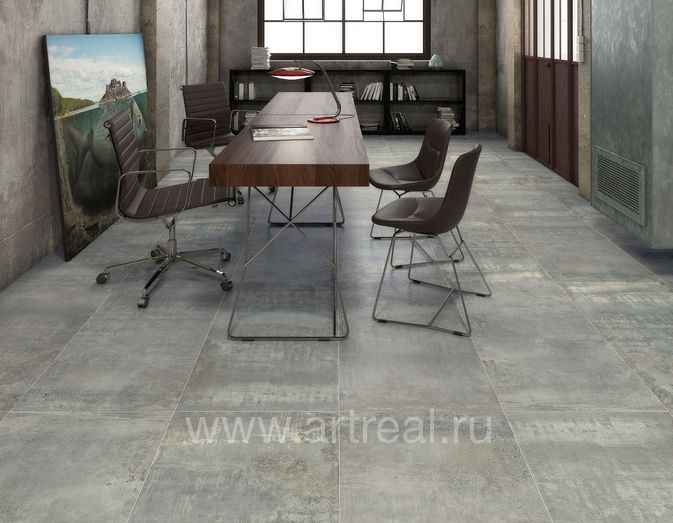 Zirconio Rust Керамогранит Zirconio Rust в интерьере