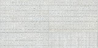 Atlantic Tiles Won настенная плитка Lokta White 29.5*90