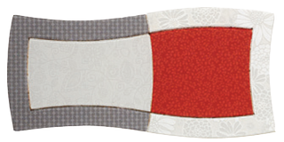 Декор Composicion 9001 Gris~Marengo~Rojo Vidre II 40*20