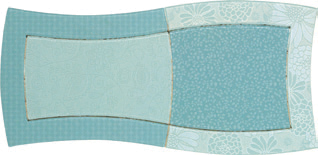 Декор Composicion 9001 Aqua~Turquesa Vidre II 40*20