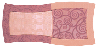 Декор Composicion 9001 Burdeos~Rosa Vidre II 40*20