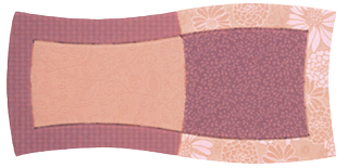 Декор Composicion 9001 Burdeos~Rosa Vidre II 40*20