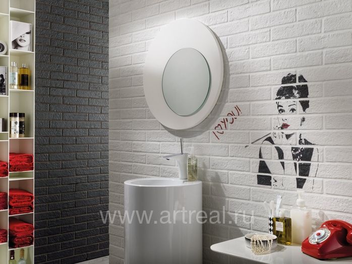 Керамогранит Rondine New York в интерьере