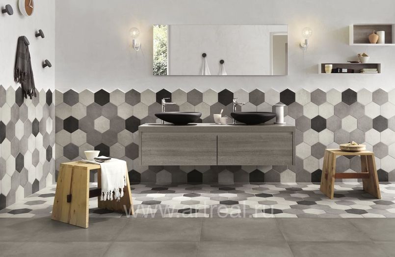 Ragno Rewind Керамогранит Ragno Rewind в интерьере