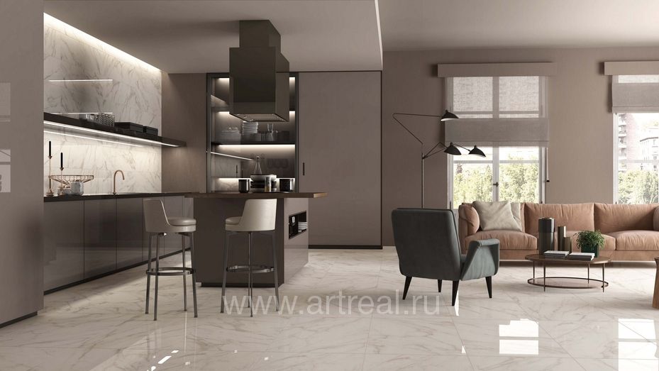 Керамогранит ABK Sensi в интерьере