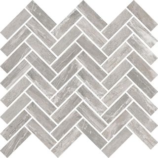 ABK Sensi мозаика Mos Chevron Sable Arabesque Silver 30*30