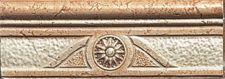 ABK Appia бордюр Listello Fiera Ocra/Beige 20*7