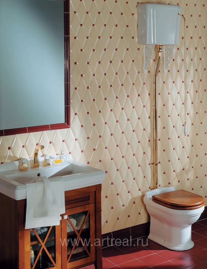 Керамическая плитка Petracers Capitonne в интерьере