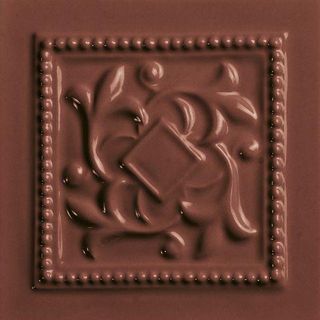 Petracers Royal декор Rosone Kent Grande Rosso 12.5*12.5