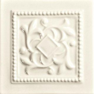 Petracers Royal декор Rosone Kent Grande Bianco 12.5*12.5