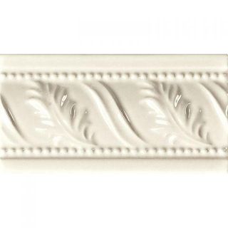 Petracers Royal бордюр Bordo Savoy Bianco 6.5*12.5