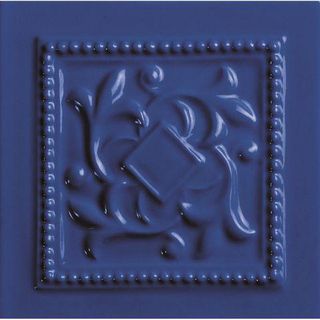 Petracers Royal декор Rosone Kent Grande Blu 12.5*12.5