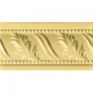 Petracers Royal бордюр Bordo Savoy Giallo 12.5*6.5