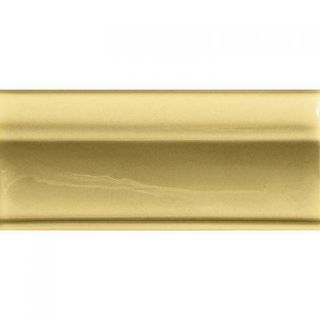 Petracers Royal бордюр Piano Bordo Sagomato V-Cap Giallo 12.5*5.5