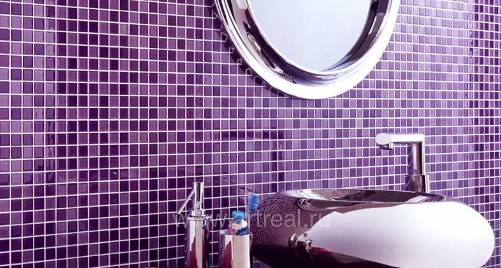 Мозаика Caramelle Mosaic Acquarelle в интерьере