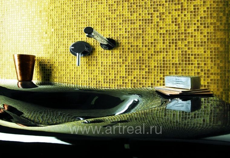 Мозаика Caramelle Mosaic Acquarelle в интерьере