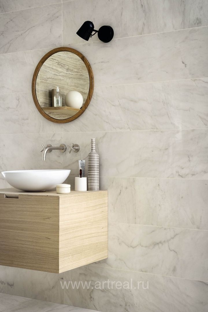 Керамогранит Marazzi Allmarble в интерьере