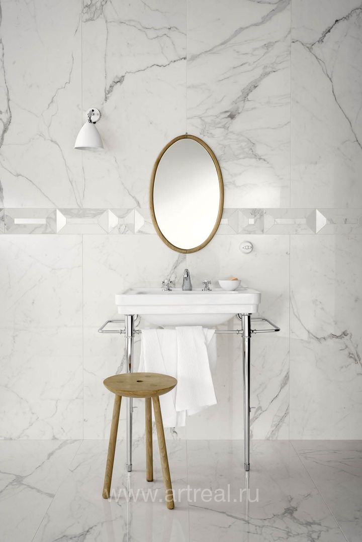 Керамогранит Marazzi Allmarble в интерьере