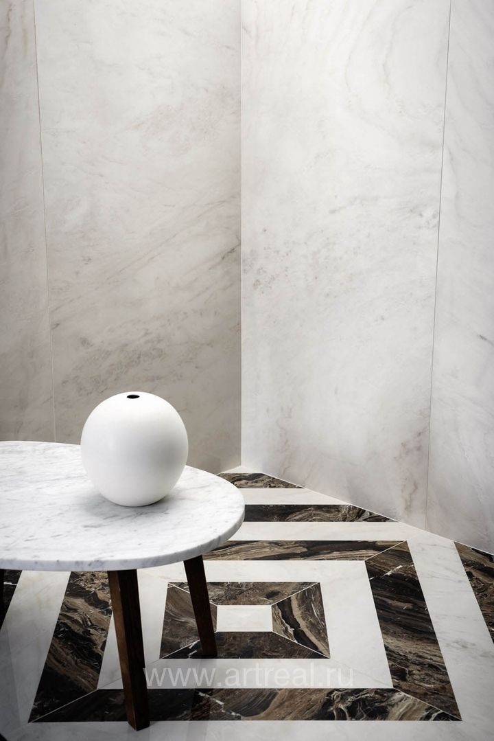 Керамогранит Marazzi Allmarble в интерьере