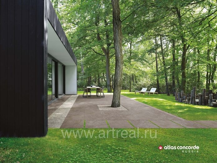 Керамогранит Atlas Concorde Russia Lastra 20 mm в интерьере
