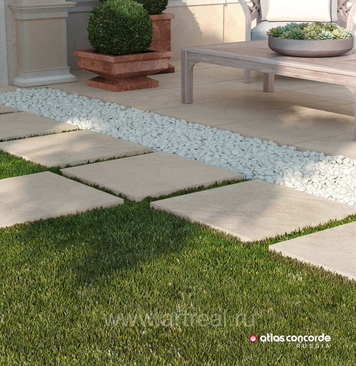 Керамогранит Atlas Concorde Russia Lastra 20 mm в интерьере