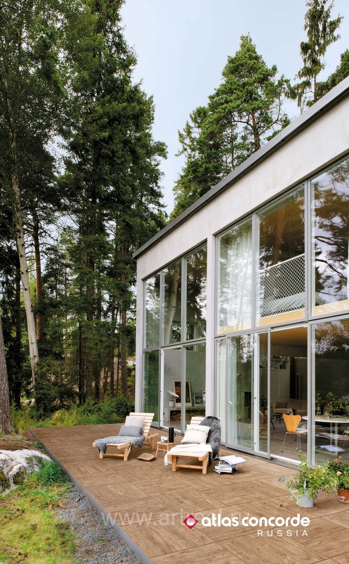 Керамогранит Atlas Concorde Russia Lastra 20 mm в интерьере