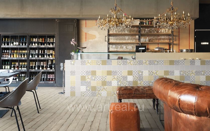 Керамогранит Vallelunga Silo в интерьере